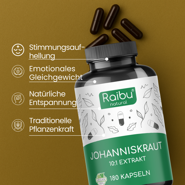 Johanniskraut | 180 Kapseln