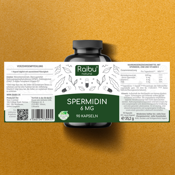 Spermidin Kapseln