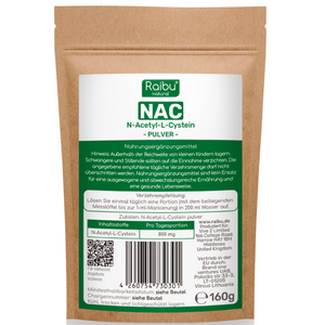 NAC-Pulver | 6-Monats-Vorrat
