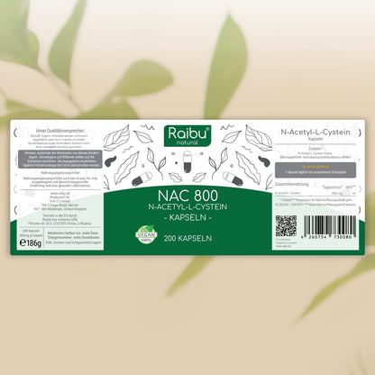 Gesamtkörper Wohlbefinden - Reishi, Kurkuma-Ingwer & N-Acetyl-Cystein (NAC)