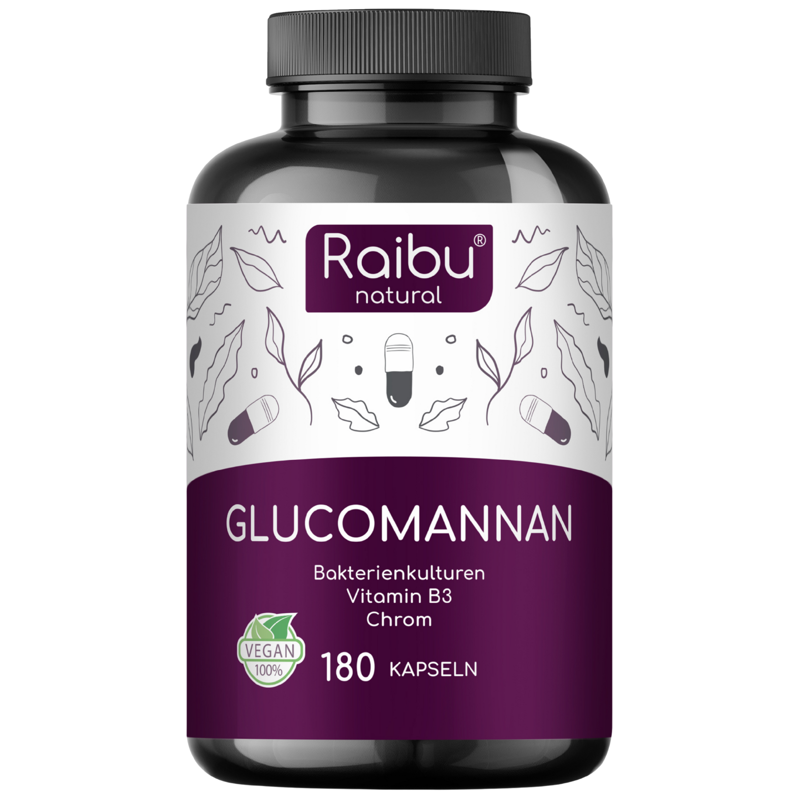 Glucomannan | 180 Kapseln