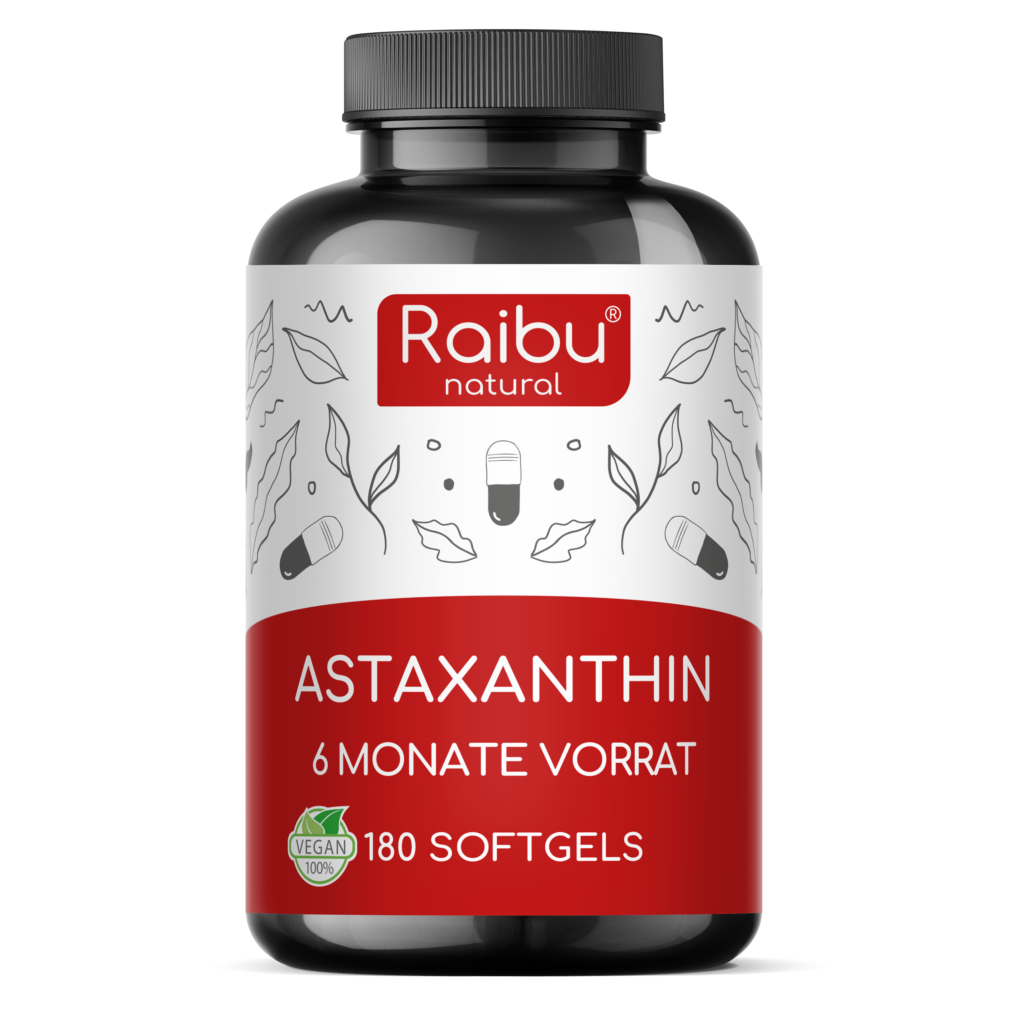 Astaxanthin |180 Kapseln