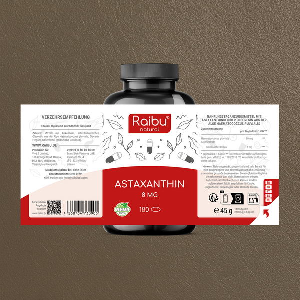 Astaxanthin | 180 Kapseln