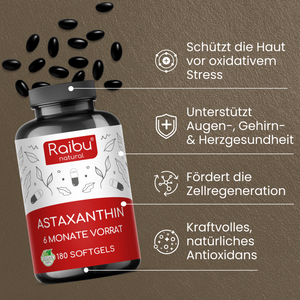 Astaxanthin |180 Kapseln