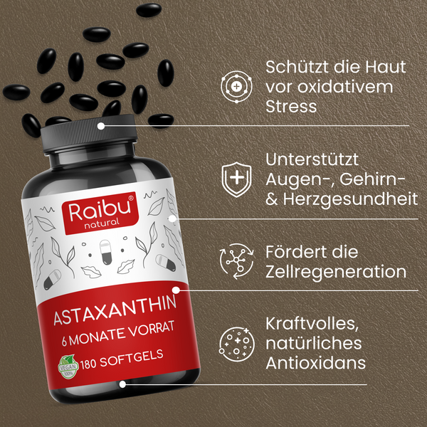 Astaxanthin |180 Kapseln