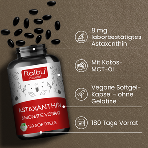 Astaxanthin | 180 Kapseln