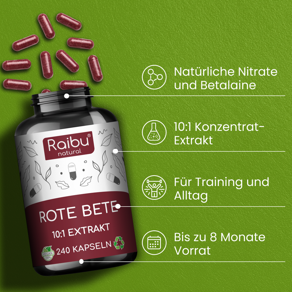 Rote Bete | 240 Kapseln