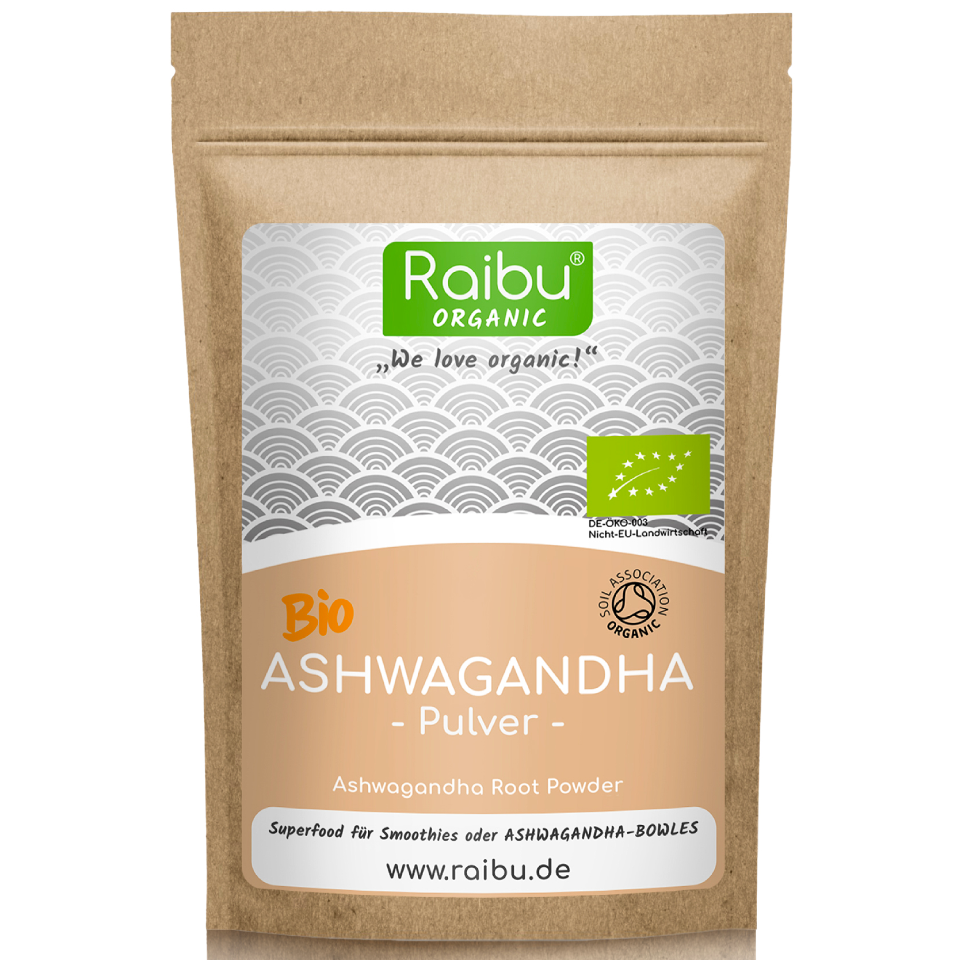 Ashwagandha-Pulver BIO