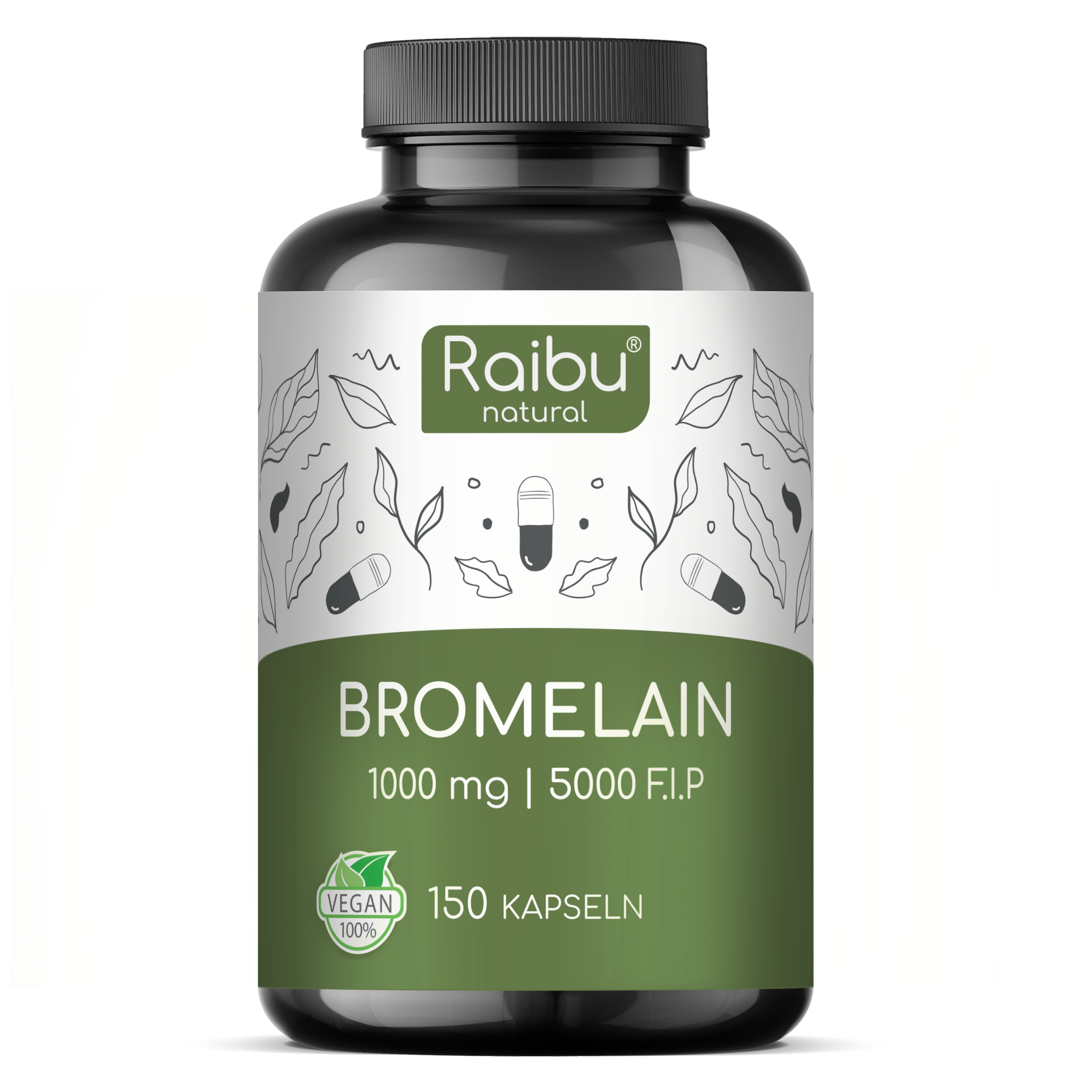 Bromelain (hochdosiert) I 150 Kapseln