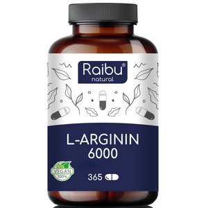 L-Arginin - 6000mg | 365 Kapseln