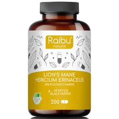Lions Mane (hochdosiert) | 200 Kapseln