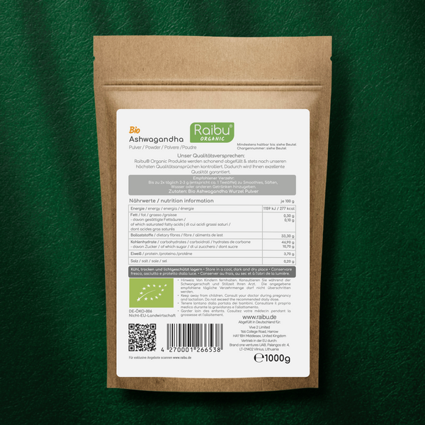 Ashwagandha-Pulver