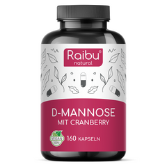 D-Mannose mit Cranberry | 160 Kapseln