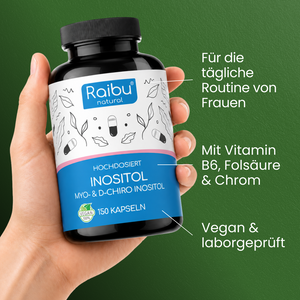 Myo-Inositol & D-Chiro-Inositol-Komplex | 150 Kapseln