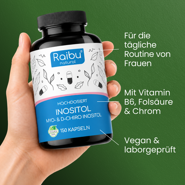 Myo-Inositol & D-Chiro-Inositol-Komplex | 150 Kapseln
