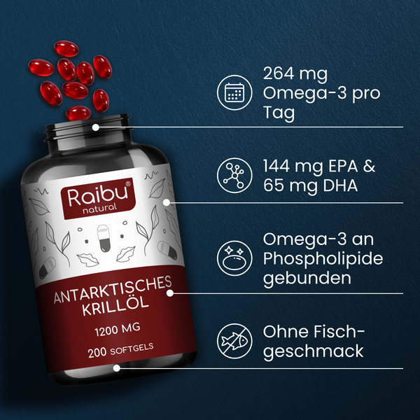 Krillöl | 200 Kapseln