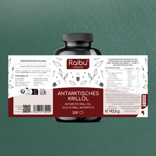 Krillöl | 200 Kapseln