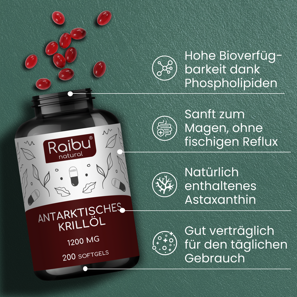 Krillöl | 200 Kapseln