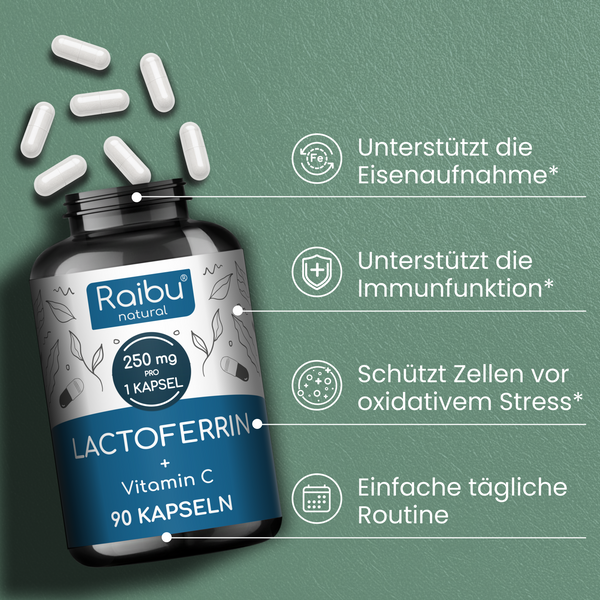 Lactoferrin | 90 Kapseln