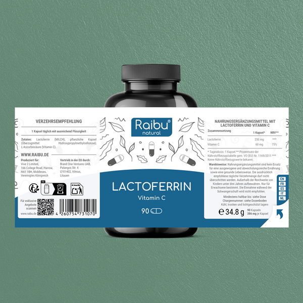 Lactoferrin | 90 Kapseln