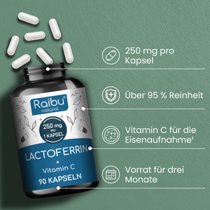 Lactoferrin | 90 Kapseln