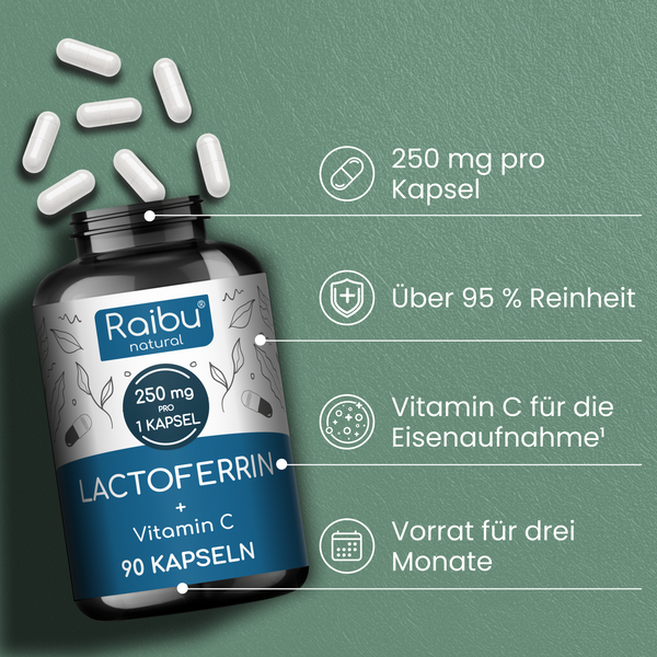Lactoferrin | 90 Kapseln