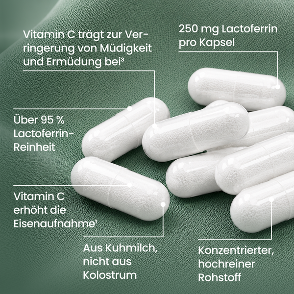 Lactoferrin | 90 Kapseln