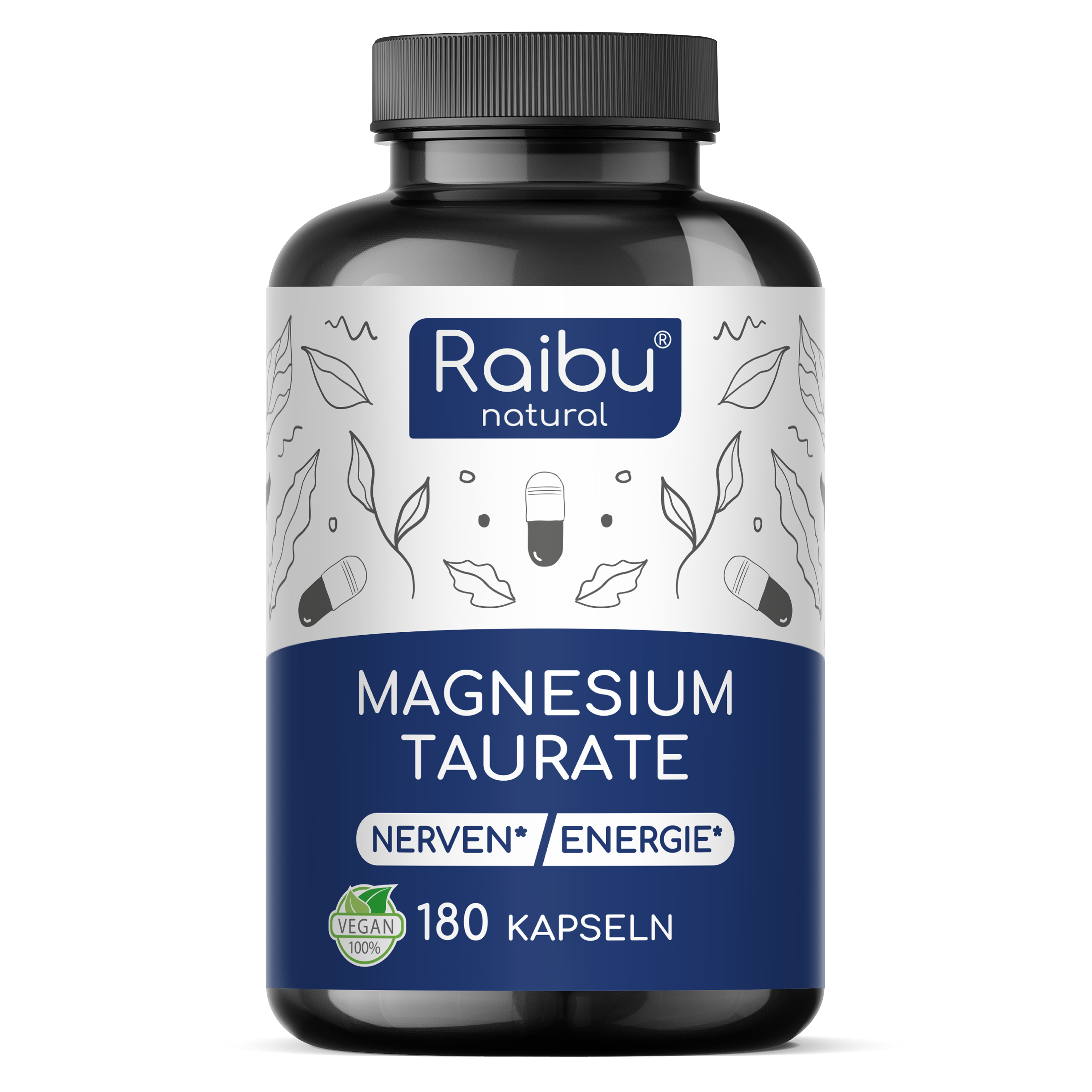 Magnesiumtaurat | 180 Kapseln