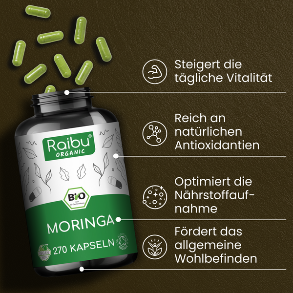 Moringa BIO | 270 Kapseln