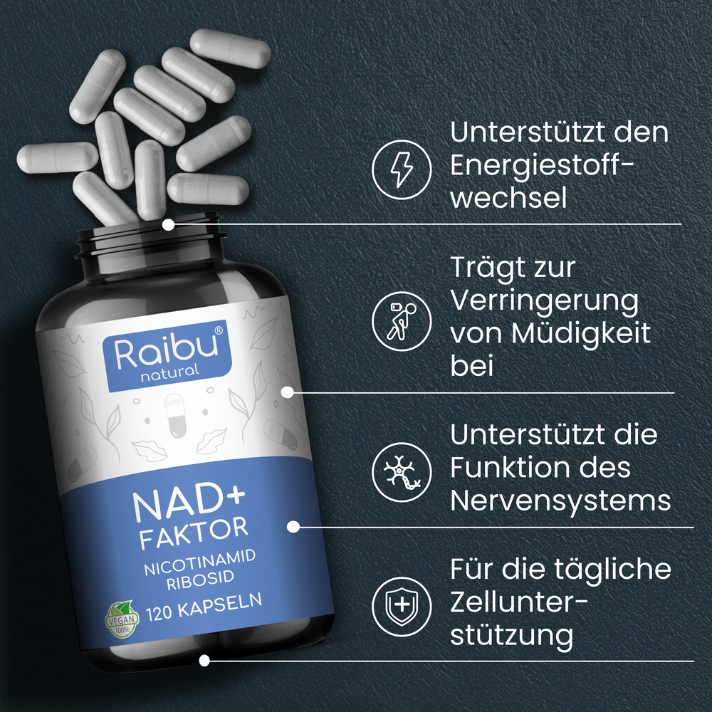 NAD+ Faktor | 120 Kapseln