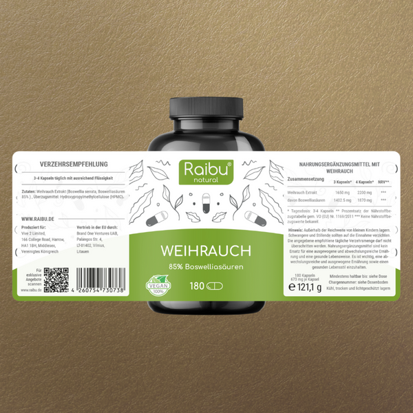 Weihrauch | 180 Kapseln