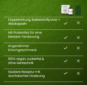 Slim Balance Pulver x3 + GRATIS Slim Balance Kapseln | 135 Portionen