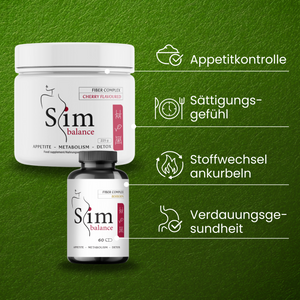 Slim Balance Pulver x3 + GRATIS Slim Balance Kapseln | 135 Portionen
