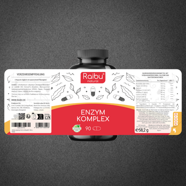 Enzym Komplex | 90 Kapseln