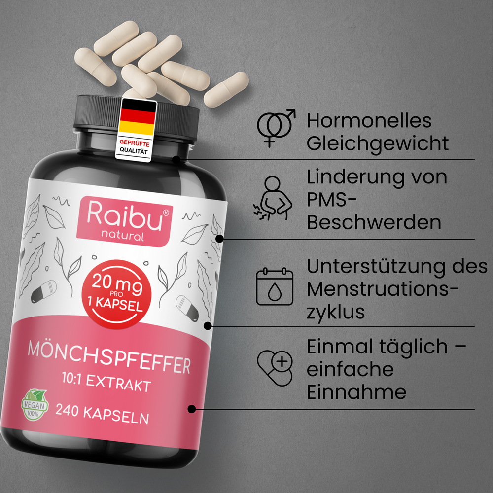 Mönchspfeffer | 240 Kapseln