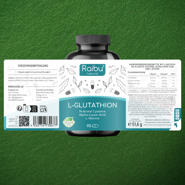 L-Glutathione | 90 Kapseln