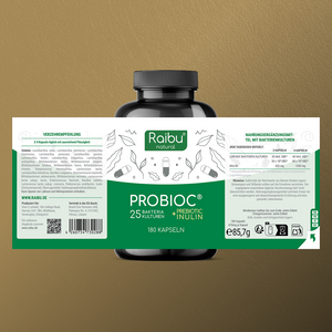 Probioc Kulturen-Komplex | 180 magensaftresistente Kapseln