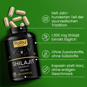 Shilajit | 120 Kapseln