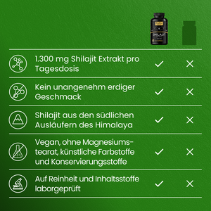 Shilajit | 120 Kapseln