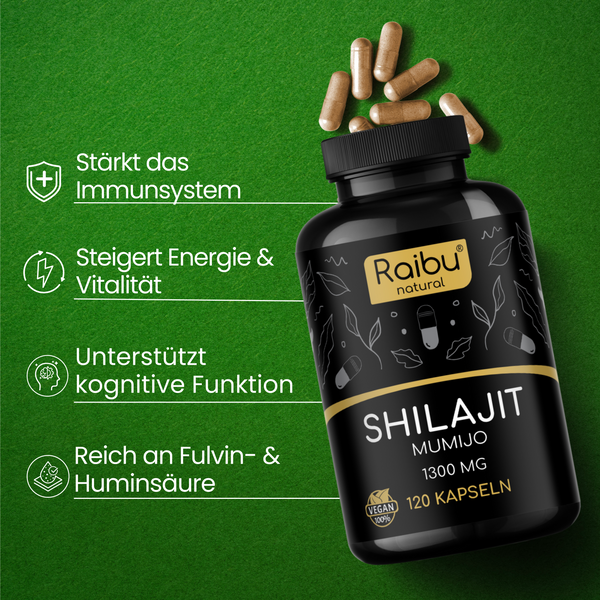 Shilajit | 120 Kapseln