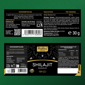 Shilajit Bundle | Harz & Kapseln