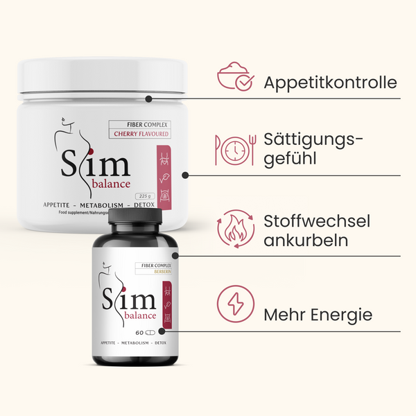 Slim Balance Pulver x3 + GRATIS Slim Balance Kapseln | 165 Portionen