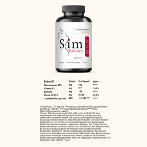 Slim Balance Pulver x3 + GRATIS Slim Balance Kapseln | 165 Portionen