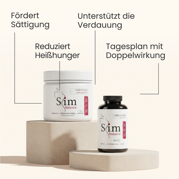 Slim Balance Pulver x3 + GRATIS Slim Balance Kapseln | 165 Portionen
