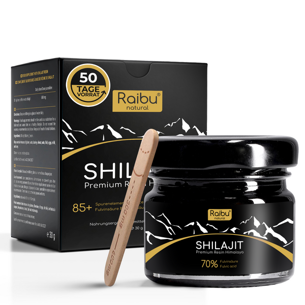 Shilajit Original Himalaya, hochdosiertes Harz | 30 g