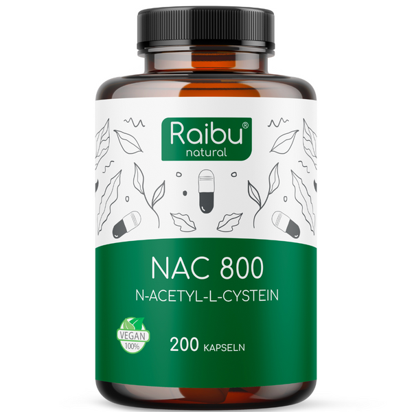 NAC (N-Acetyl-Cystein) 800 | 200 Kapseln