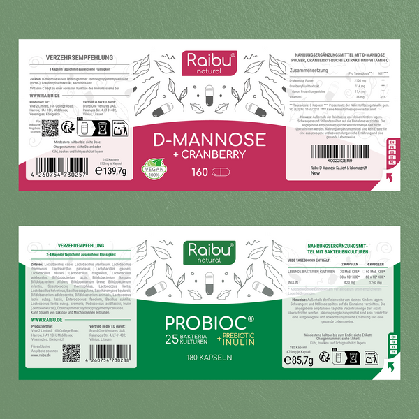 Harnwege & Darmflora Bundle