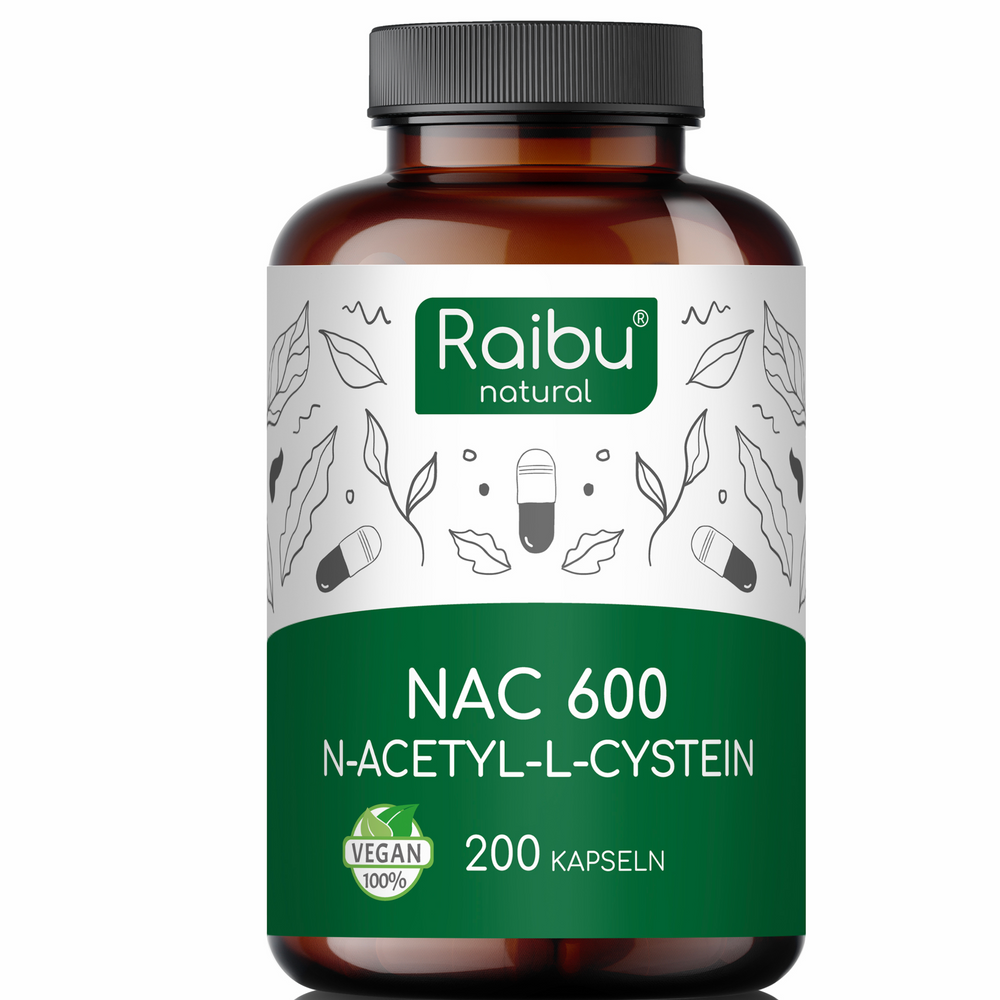 NAC (N-Acetyl-Cystein) 600 | 200 Kapseln