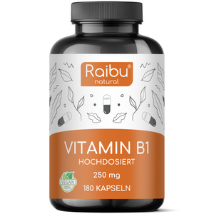 Vitamin B1 (Thiamin) | 180 Kapseln