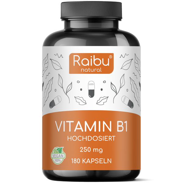 Vitamin B1 (Thiamin) | 180 Kapseln